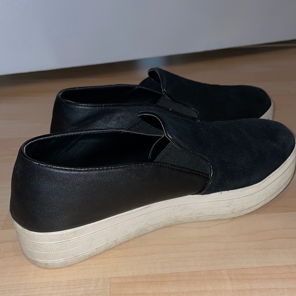 Black platform sneakers size 10 Steve Madden